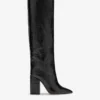 Paris Texas Black Croc-effect Leather Boots -Paris Texas Brand Shop PX1020XCOCONERO 01 scaled
