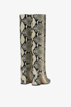 Paris Texas Printed Phyton Leather Boots -Paris Texas Brand Shop PX1020XPRPT116 03 scaled