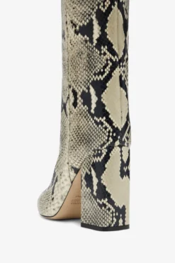 Paris Texas Printed Phyton Leather Boots -Paris Texas Brand Shop PX1020XPRPT116 05 scaled