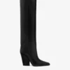 Paris Texas Black Texture-effect Leather Boots -Paris Texas Brand Shop PX1038XLTHTNERO 01 scaled