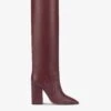 Paris Texas Knee-high Boots In Smooth Burgundy Leather -Paris Texas Brand Shop PX1087XLTH3BORDO 01 d1998e1c bcca 42b2 bf38 7fa95a3462cc
