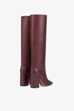 Paris Texas Knee-high Boots In Smooth Burgundy Leather -Paris Texas Brand Shop PX1087XLTH3BORDO 03 d846341e 0408 4508 8125 f6d0b17f9d7a scaled