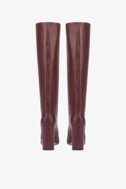 Paris Texas Knee-high Boots In Smooth Burgundy Leather -Paris Texas Brand Shop PX1087XLTH3BORDO 04 4e1789e7 4647 49d9 bb2e 0646167bdecf scaled