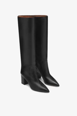 Paris Texas Black Nappa Leather Heel 70 Boots -Paris Texas Brand Shop PX1088XLTH3NERO 02