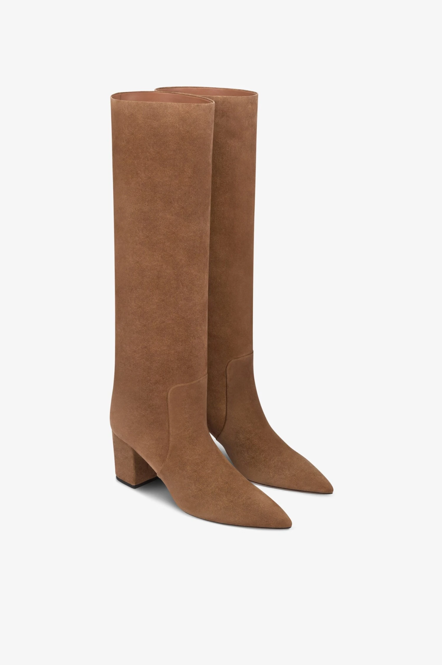 Boots In Brown Calf Suede Leather 4 Boots In Brown Calf Suede Leather - Image 2