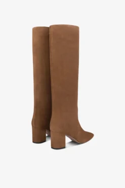 Boots In Brown Calf Suede Leather -Paris Texas Brand Shop PX1088XV003335SIGARO 3 scaled