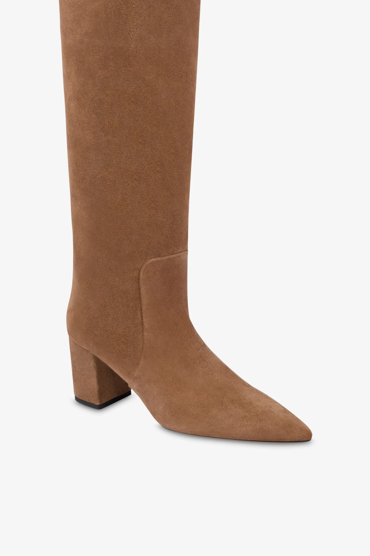 Boots In Brown Calf Suede Leather 7 Boots In Brown Calf Suede Leather - Image 5