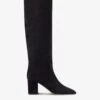 Paris Texas Knee-high Boots In Soft Off-black Suede Leather -Paris Texas Brand Shop PX1088XV003OFFBLACK 01 764dc79e 55a8 4cca b67d 4f3f794077e2
