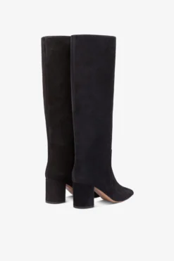 Paris Texas Knee-high Boots In Soft Off-black Suede Leather -Paris Texas Brand Shop PX1088XV003OFFBLACK 03 c8f1e3ba ecef 44b7 a791 40bd1f5cfda3 scaled