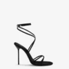 Paris Texas Lace-up Satin Sandal In Black -Paris Texas Brand Shop PX1140XTSATNERO 01 scaled
