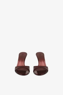Paris Texas Mules In Maroon Mirror-effect Leather -Paris Texas Brand Shop PX1141XNPMR48WINE 3 scaled