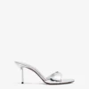 Paris Texas Silver Mirrored Leather Mule -Paris Texas Brand Shop PX1141XNPMRARGENTO 01 scaled