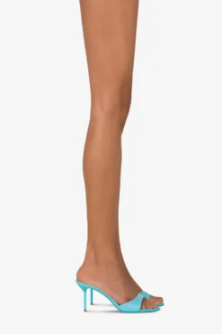 Mules In Turquoise Leather -Paris Texas Brand Shop PX1141XNPP3283TURCHESE 10 scaled