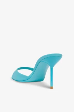 Mules In Turquoise Leather -Paris Texas Brand Shop PX1141XNPP3283TURCHESE 5 scaled
