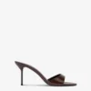 Mules In Ebony Patent Leather -Paris Texas Brand Shop PX1141XVN0136079DARKCHOCOLATE 1 scaled