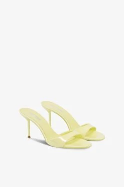 Paris Texas Mules In Light Yellow Patent Leather -Paris Texas Brand Shop PX1141XVN0141692LIGHTYELLOW 2