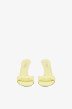 Paris Texas Mules In Light Yellow Patent Leather -Paris Texas Brand Shop PX1141XVN0141692LIGHTYELLOW 3