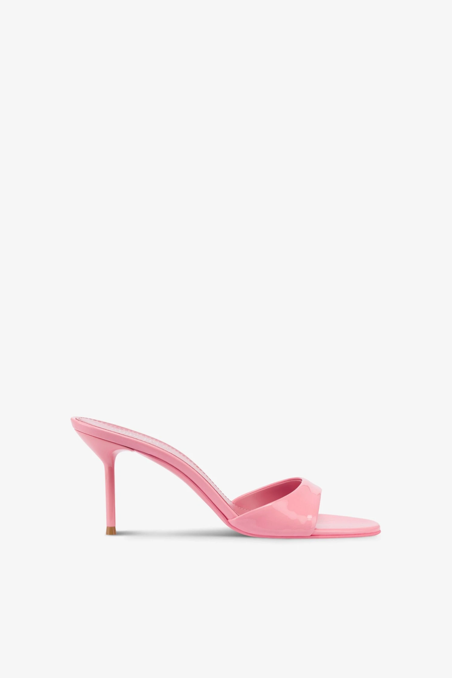 Paris Texas Mules In Pink Patent Leather 3 Paris Texas Mules In Pink Patent Leather
