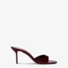 Paris Texas Almond-toe Mules In Patent Rouge Noir Leather 1 Paris Texas Almond-toe Mules In Patent Rouge Noir Leather -Paris Texas Brand Shop PX1141XVN016827ROUGENOIR 01