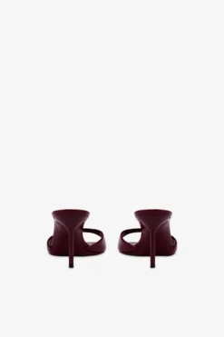 Paris Texas Almond-toe Mules In Patent Rouge Noir Leather -Paris Texas Brand Shop PX1141XVN016827ROUGENOIR 04 scaled