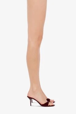 Paris Texas Almond-toe Mules In Patent Rouge Noir Leather -Paris Texas Brand Shop PX1141XVN016827ROUGENOIR 10