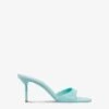 Paris Texas Mules In Turquoise Patent Leather -Paris Texas Brand Shop PX1141XVN0180974TURCHESE 1