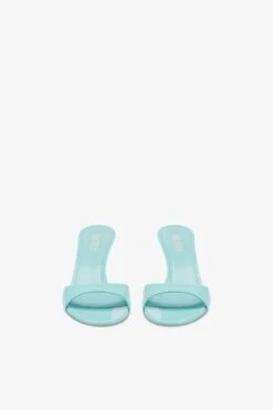 Paris Texas Mules In Turquoise Patent Leather -Paris Texas Brand Shop PX1141XVN0180974TURCHESE 3