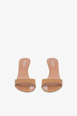 Mules In Caramel Patent Leather -Paris Texas Brand Shop PX1141XVN01CARAMEL 3