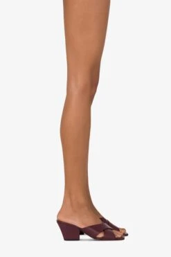 Mules In Rouge Noir Leather 13 Mules In Rouge Noir Leather -Paris Texas Brand Shop PX1272XNPP3126BORDEAUX 10