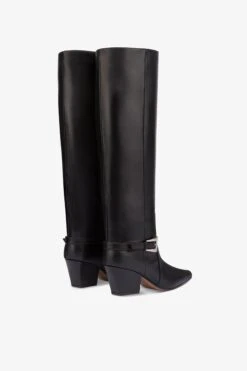 Paris Texas Long, Pointed Knee-high Boots In Smooth Black Leather -Paris Texas Brand Shop PX1311XVT01NERO 03 6b70d922 f077 466d a2e8 8a41c15c25cb