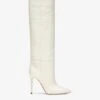 Paris Texas White Croc-effect Leather Stiletto Boots 2 Paris Texas White Croc-effect Leather Stiletto Boots -Paris Texas Brand Shop PX133XCOCOBONECHINA 01
