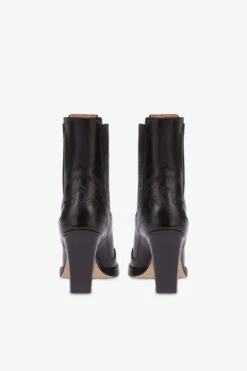 Paris Texas Pointed Ankle Boots In Shiny Black Vintage Leather -Paris Texas Brand Shop PX1359XSVCLNERO 04 e515c97e e1c8 4881 9110 193cb9a8ead4