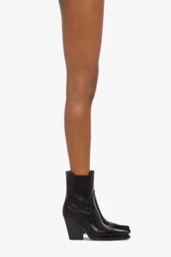 Paris Texas Pointed Ankle Boots In Shiny Black Vintage Leather -Paris Texas Brand Shop PX1359XSVCLNERO 10
