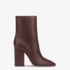 Paris Texas Pointed Ankle Boots In Smooth Mocha Leather -Paris Texas Brand Shop PX1360XVT0139049MOCHA 01 scaled