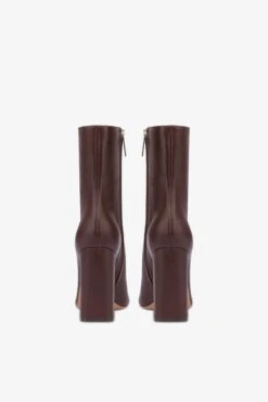 Paris Texas Pointed Ankle Boots In Smooth Mocha Leather 11 Paris Texas Pointed Ankle Boots In Smooth Mocha Leather -Paris Texas Brand Shop PX1360XVT0139049MOCHA 04