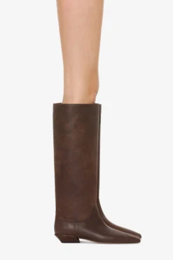 Boots In Ebony Vintage-effect Calf Leather -Paris Texas Brand Shop PX1363XVTVTTMORO 10 scaled