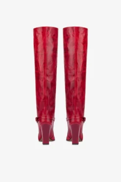 Paris Texas Tall, Knee-high Boots In Shiny Fiesta Vintage Leather -Paris Texas Brand Shop PX1376XSVCLFIESTA 04 scaled