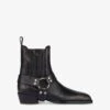 Ankle Boots In Black Brushed Leather 1 Ankle Boots In Black Brushed Leather -Paris Texas Brand Shop PX1378XLTHBNERO 1