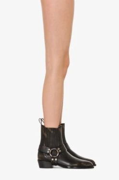 Ankle Boots In Black Brushed Leather -Paris Texas Brand Shop PX1378XLTHBNERO 10
