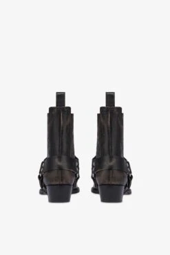 Ankle Boots In Black Brushed Leather -Paris Texas Brand Shop PX1378XLTHBNERO 4