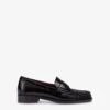 Paris Texas Loafer Shoes In Black Maxi Croco-embossed Leather -Paris Texas Brand Shop PX1379XCOSMNERO 01