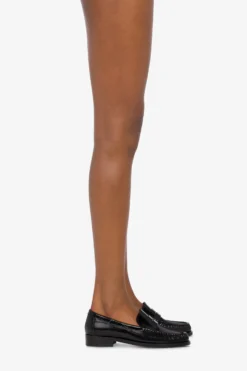 Paris Texas Loafer Shoes In Black Maxi Croco-embossed Leather -Paris Texas Brand Shop PX1379XCOSMNERO 10 scaled