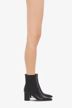 Paris Texas Pointed Ankle Boots In Smooth Black Leather -Paris Texas Brand Shop PX1396XVT01NERO 10 scaled