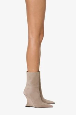 Paris Texas Boots In Stone Suede Leather -Paris Texas Brand Shop PX1413XV0SS331ARDESIA 10 0ee37eed 5621 474b 8a85 61405862731c