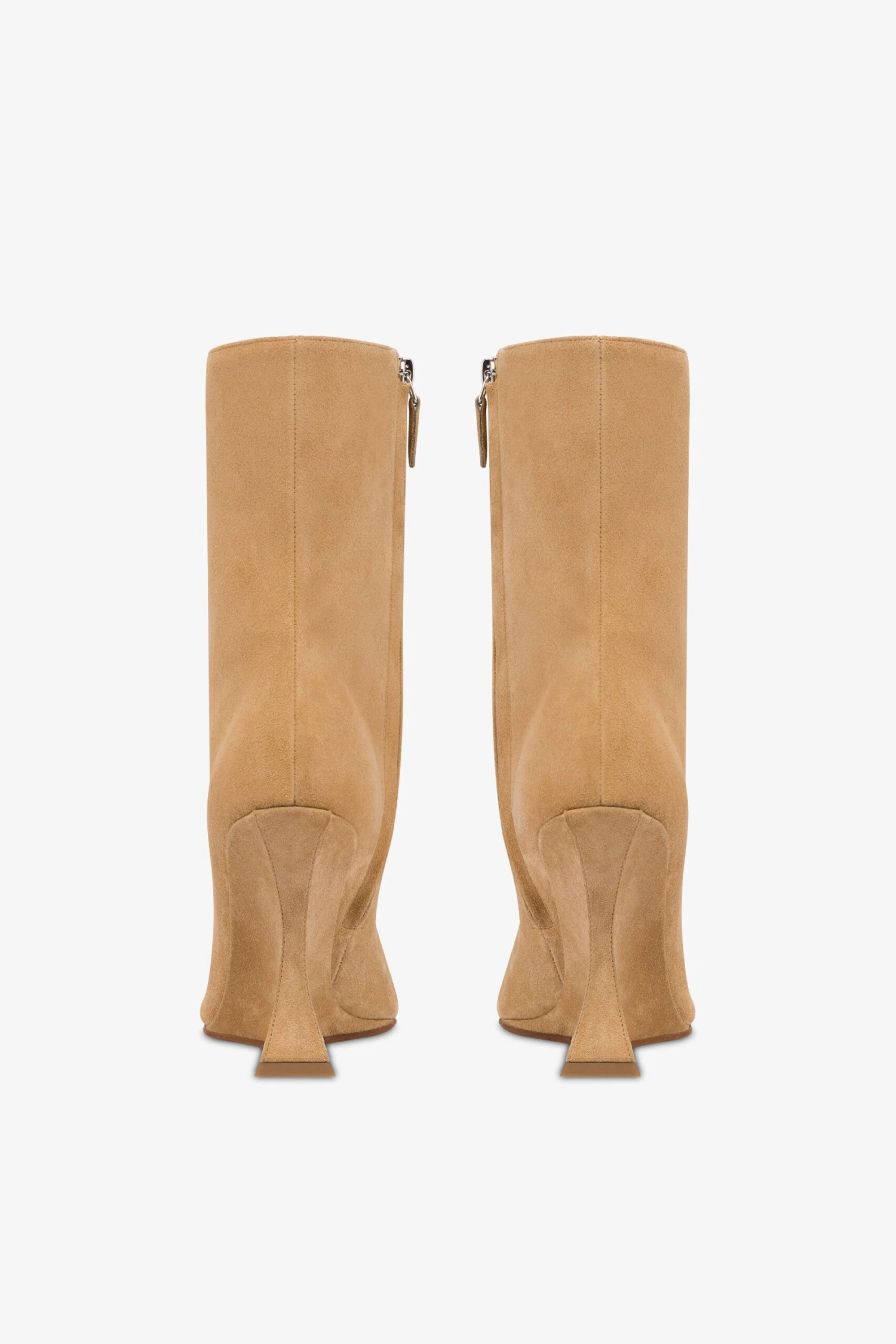 Paris Texas Boots In Caramel Suede Leather 6 Paris Texas Boots In Caramel Suede Leather - Image 4