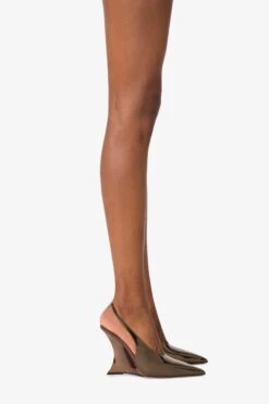 Paris Texas Slingbacks In Safari-colored Mirror-effect Leather -Paris Texas Brand Shop PX1415XNPMR42KAKY 10 04da3e3b 9c0a 4af4 93ae 17a69db70e4c