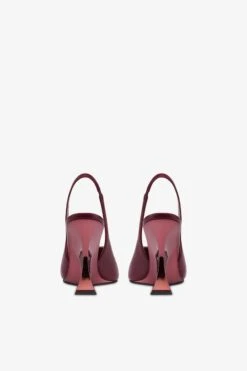 Paris Texas Slingbacks In Burgundy And Rouge Noir Leather -Paris Texas Brand Shop PX1415XNPPSBORDEAUX ROUGENOIR 4