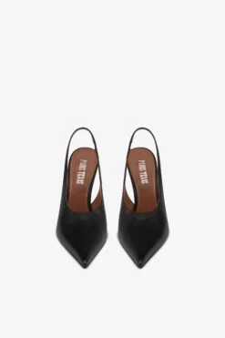 Paris Texas Slingbacks In Black And Silver Leather 10 Paris Texas Slingbacks In Black And Silver Leather -Paris Texas Brand Shop PX1415XNPPSNERO ARGENTO 3