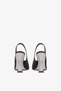 Paris Texas Slingbacks In Black And Silver Leather 11 Paris Texas Slingbacks In Black And Silver Leather -Paris Texas Brand Shop PX1415XNPPSNERO ARGENTO 4