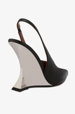 Paris Texas Slingbacks In Black And Silver Leather 12 Paris Texas Slingbacks In Black And Silver Leather -Paris Texas Brand Shop PX1415XNPPSNERO ARGENTO 5 scaled